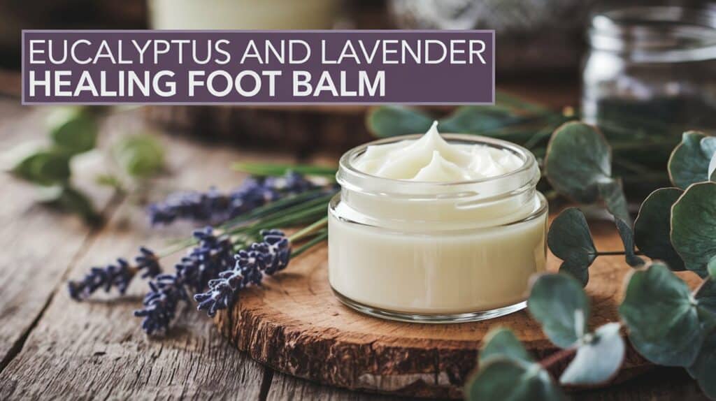 Eucalyptus and Lavender Healing Foot Balm: DIY Bliss for Your Tired Tootsies
