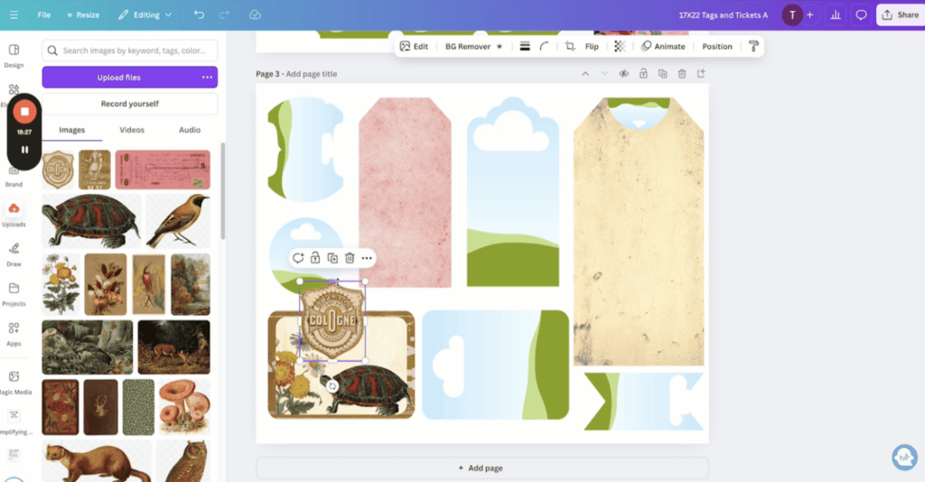 Make Money with Canva: Design Printable Junk Journals
