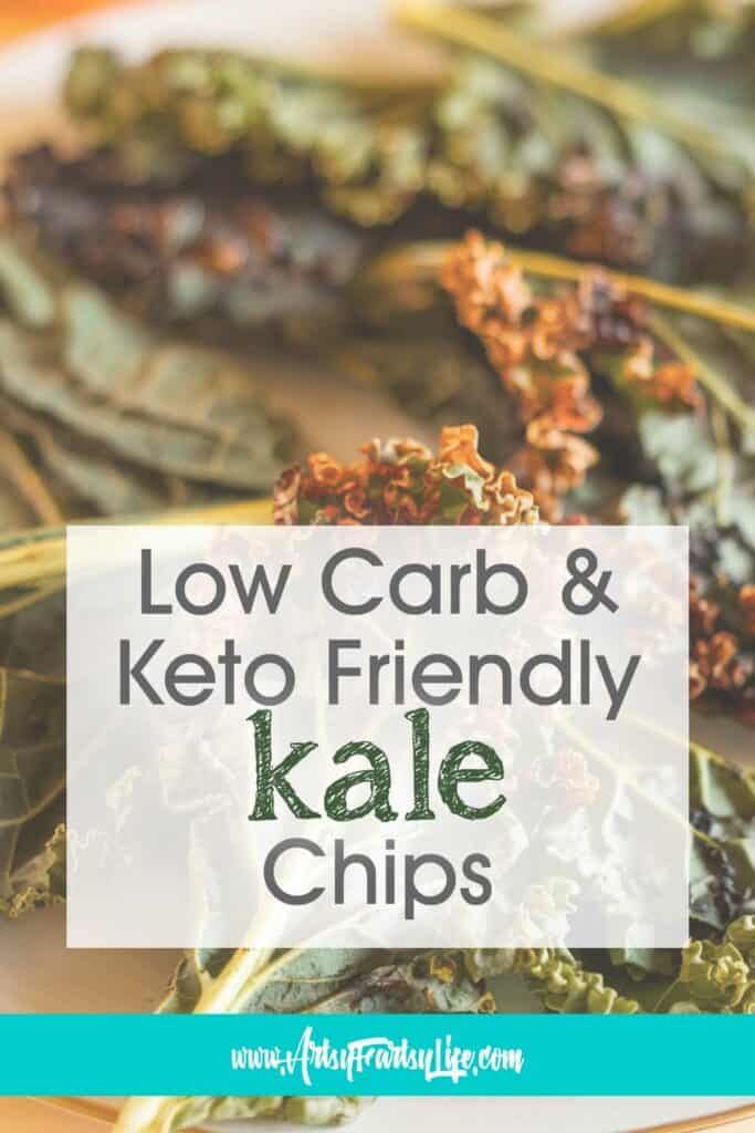 Low Carb and Keto Air Fryer Kale Chips Recipe