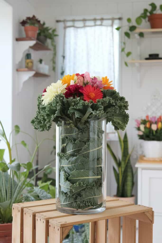 Kale Couture: A Green Goddess Arrangement For Summer