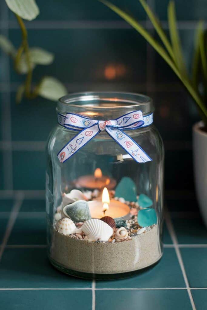 Summer Lovin': Beach-Themed Candle Holders