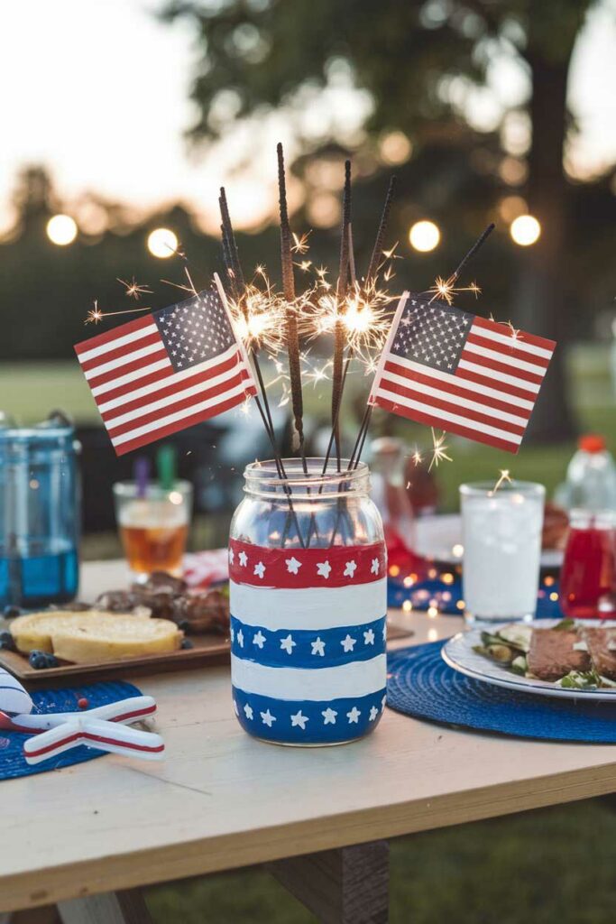 Fourth of July Sparkle: Patriotic Centerpieces