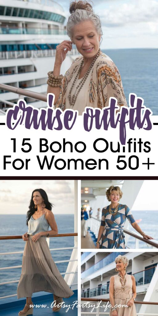 15 Boho Cruise Outfits: Chic & Effortless Outfits for Women Over 50