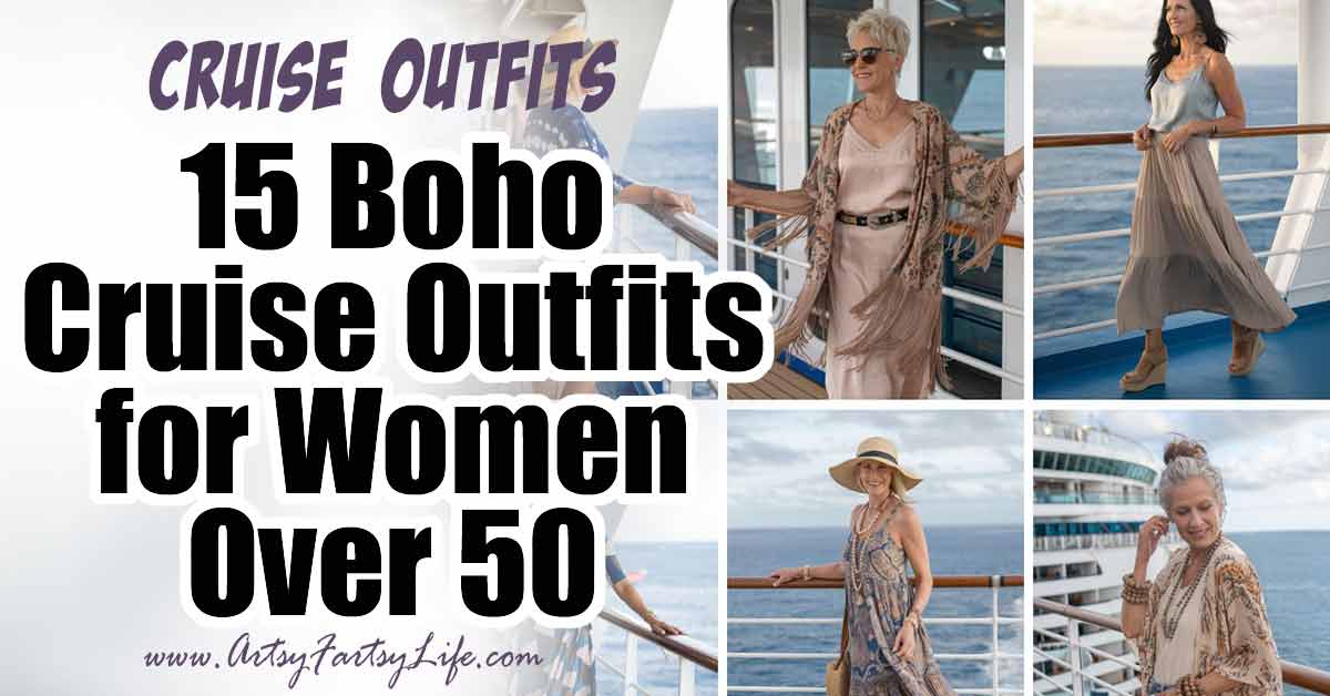 15 Boho Cruise Outfits: Chic & Effortless Outfits for Women Over 50