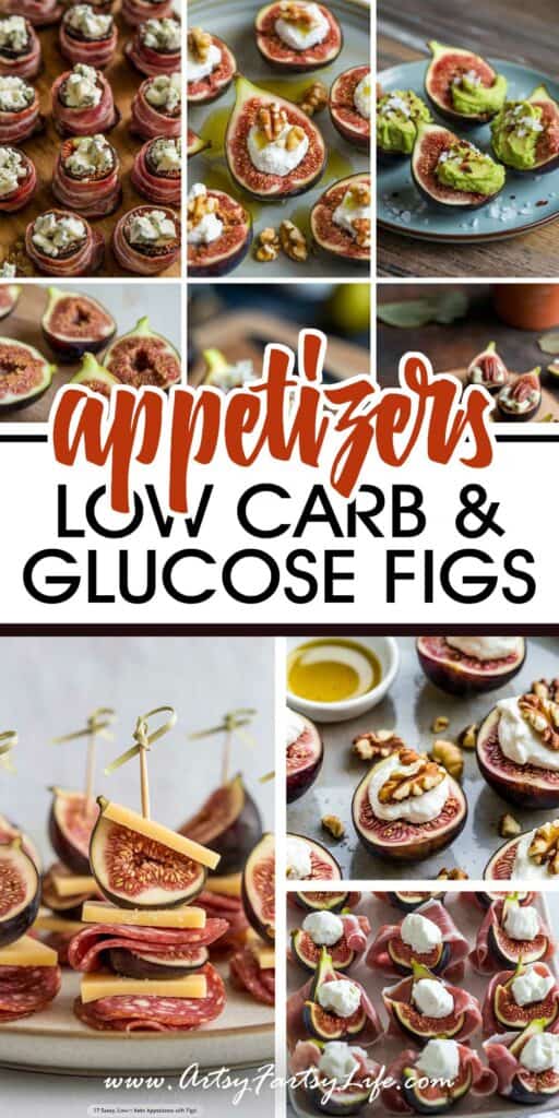 17 Savory, Low-Carb & Glucose Goddess Appetizers to Make with Figs!