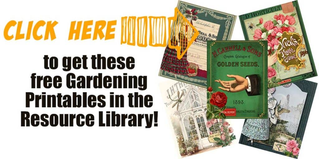 Free Vintage Gardening Ephemera – A Must-Have for Junk Journals & Scrapbooks!