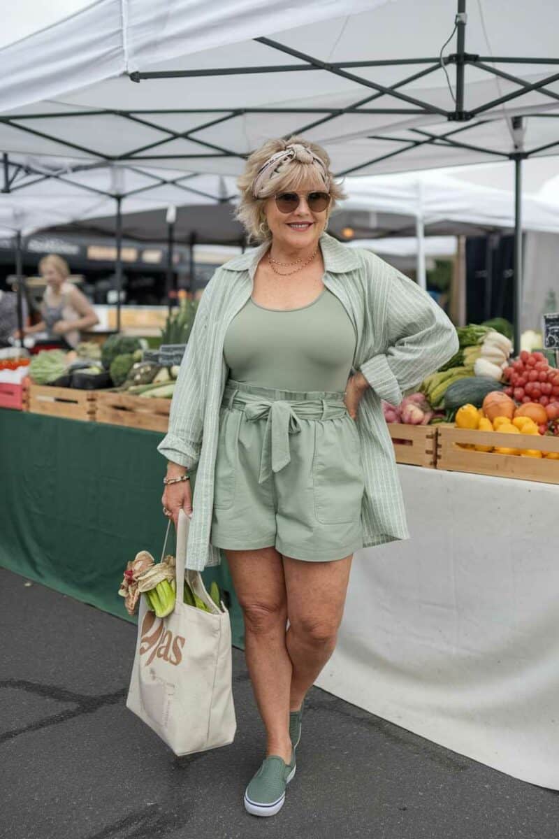 Structured Summer Looks 15 Stylish Layered Summer Outfits for Effortless Chic · Artsy Fartsy Life