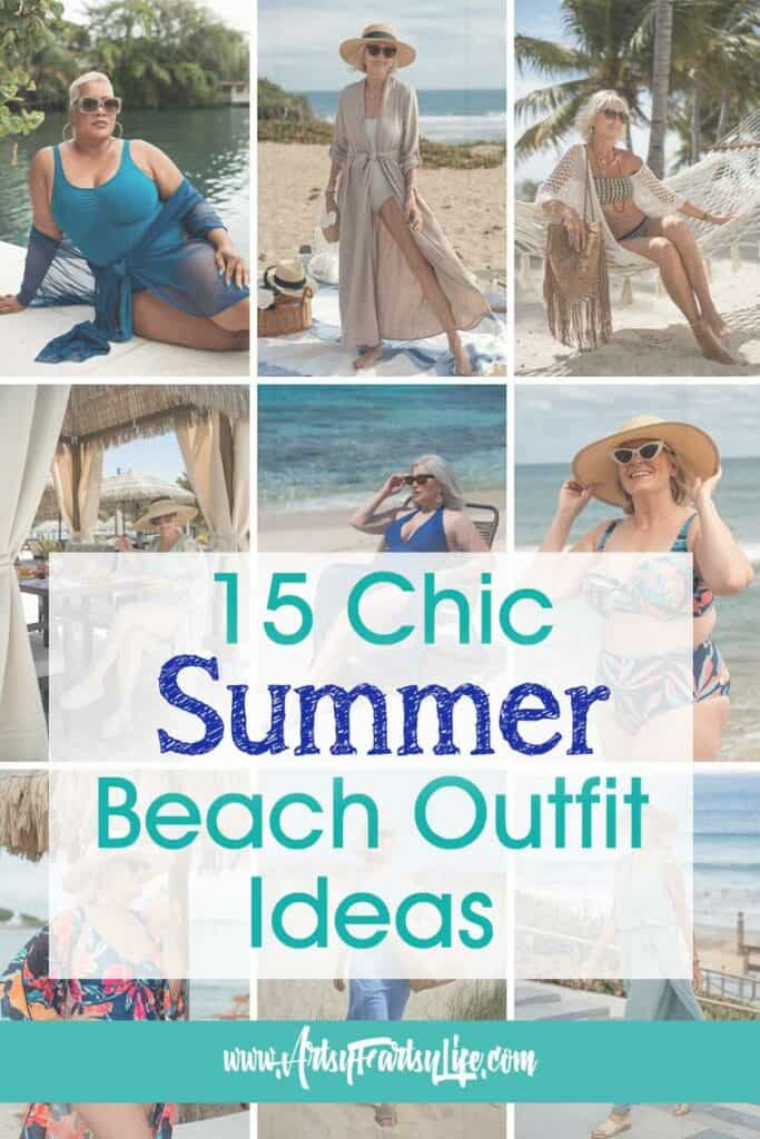 15 Chic Summer Beach Outfit Ideas for Women Over 50