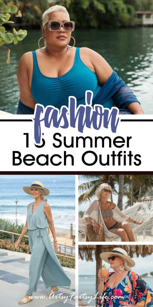 15 Chic Summer Beach Outfit Ideas for Women Over 50