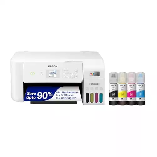 Epson EcoTank ET-2800 Wireless Color All-in-One