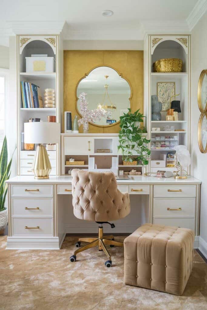 16. Luxury Craft Room Office Combo