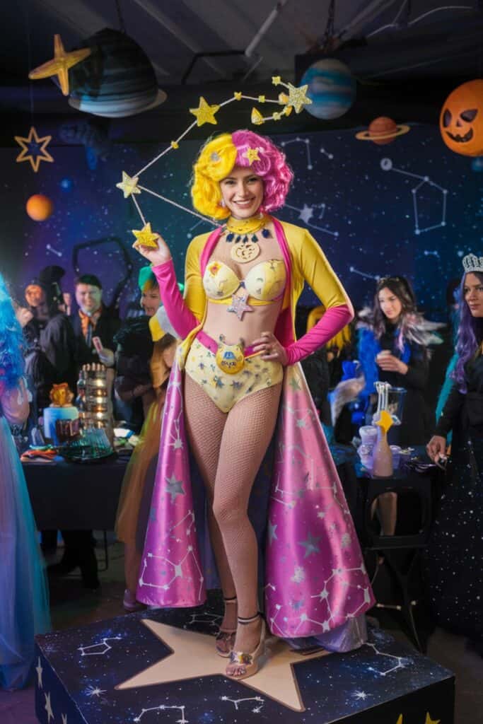 2. Celestial Goddess - DIY Halloween Costume