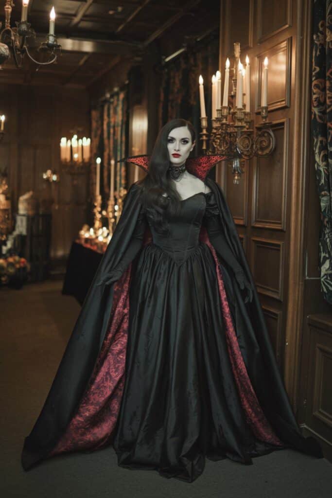 3. Vampire Countess - DIY Halloween Costume