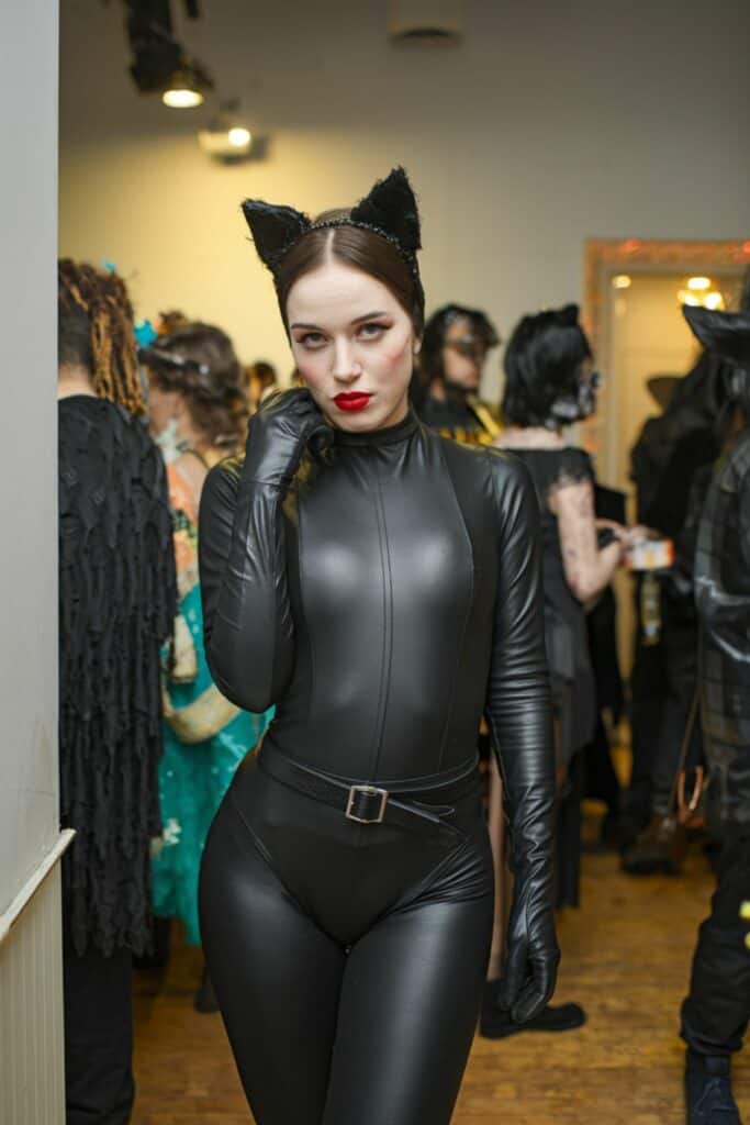 10. Black Cat—but Make it Chic - DIY Halloween Costume