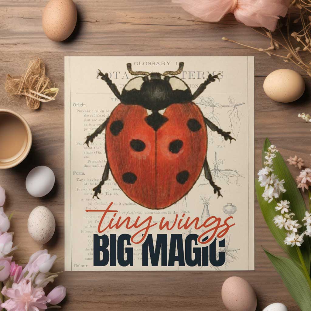 2. Tiny Wings, Big Magic (Ladybug)