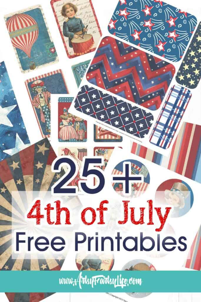 25+ 4th of July Printables - Get Your Summer Crafting On!