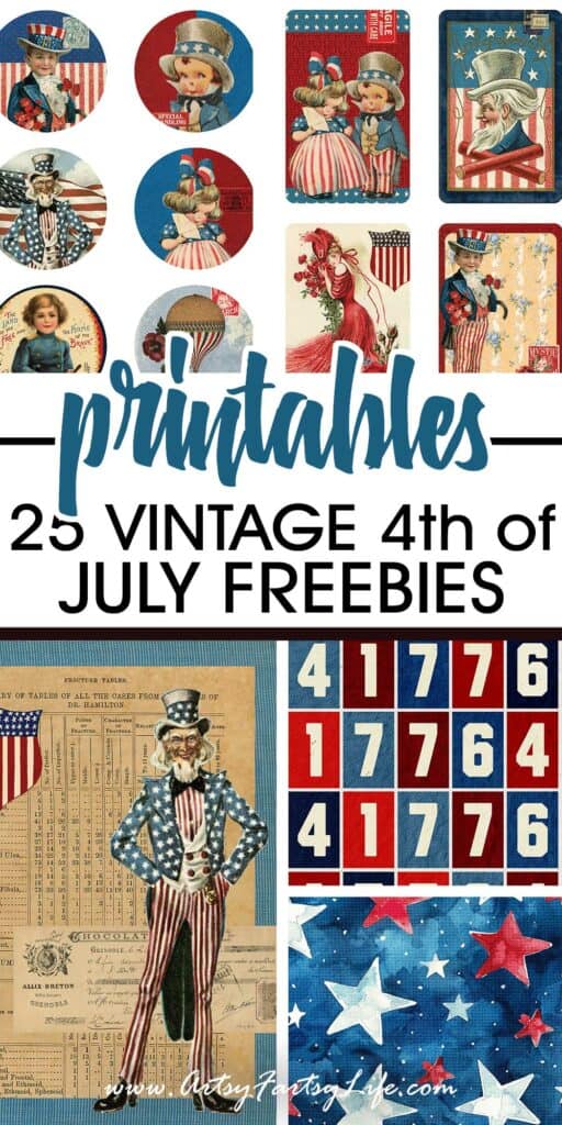 25+ 4th of July Printables - Get Your Summer Crafting On!