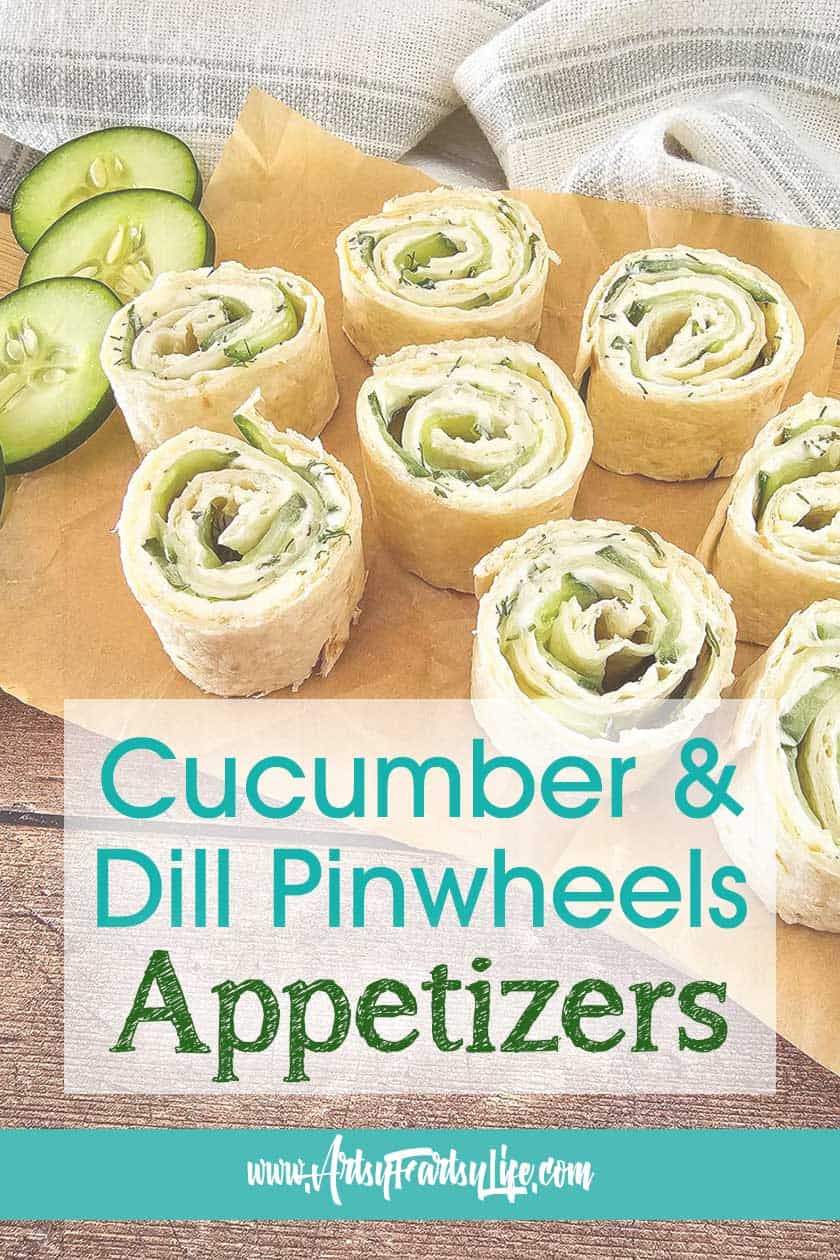 Cucumber and Dill Pinwheel Appetizers (Like My Mom Used to Make!)