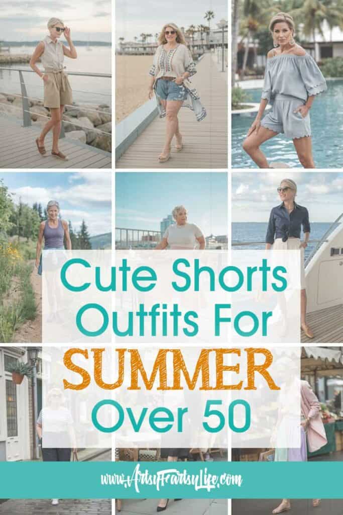 15 Stylish Summer Shorts Outfits for Women Over 50