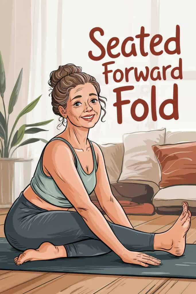 4. Seated Forward Fold 4. Seated Forward Fold