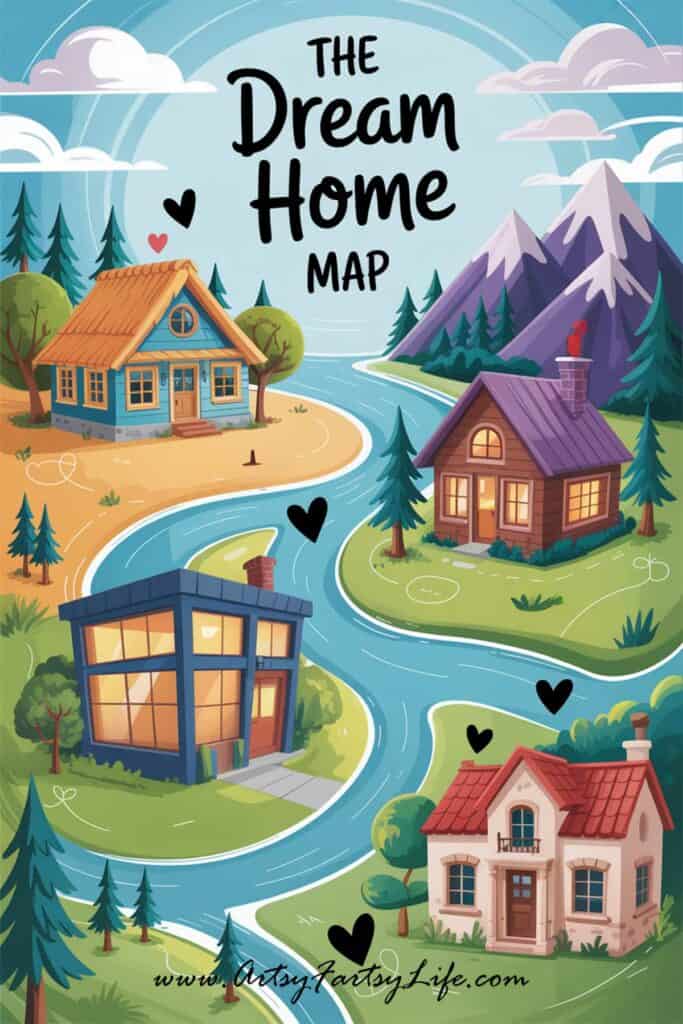 2. The Dream Home Map - Vision Board 2. The Dream Home Map - Vision Board
