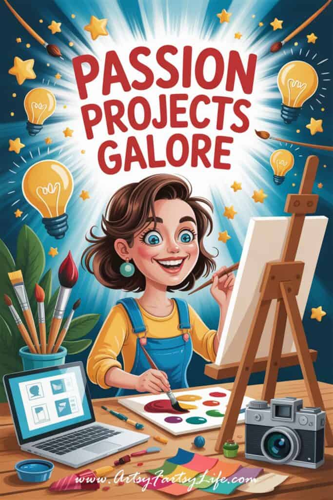 3. Passion Projects Galore Vision Board 3. Passion Projects Galore Vision Board
