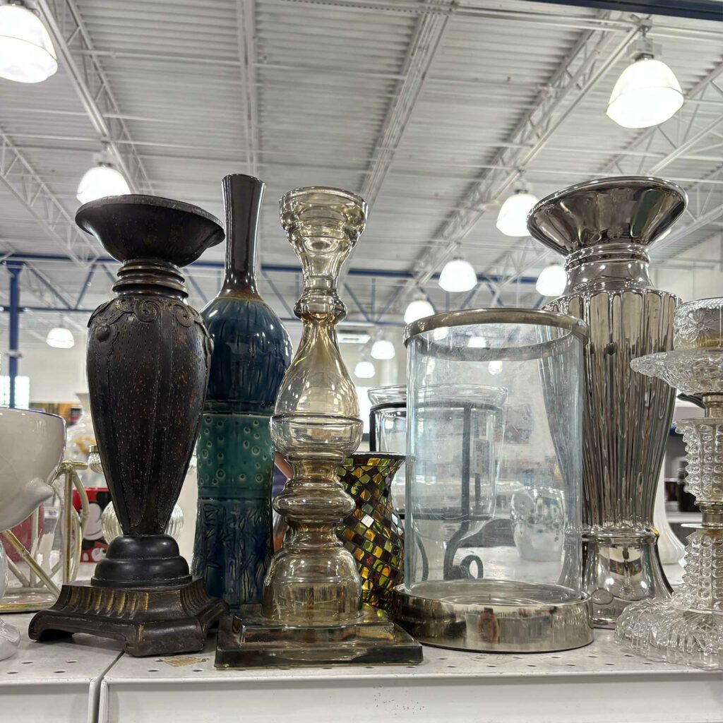 5. Candleholders, Candelabras & Lanterns - Thrifted Wedding Inspiration 5. Candleholders, Candelabras & Lanterns - Thrifted Wedding Inspiration
