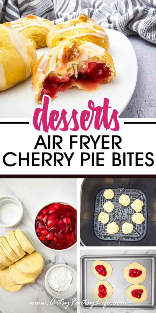 Easy Peasy Air Fryer Cherry Pie Bites