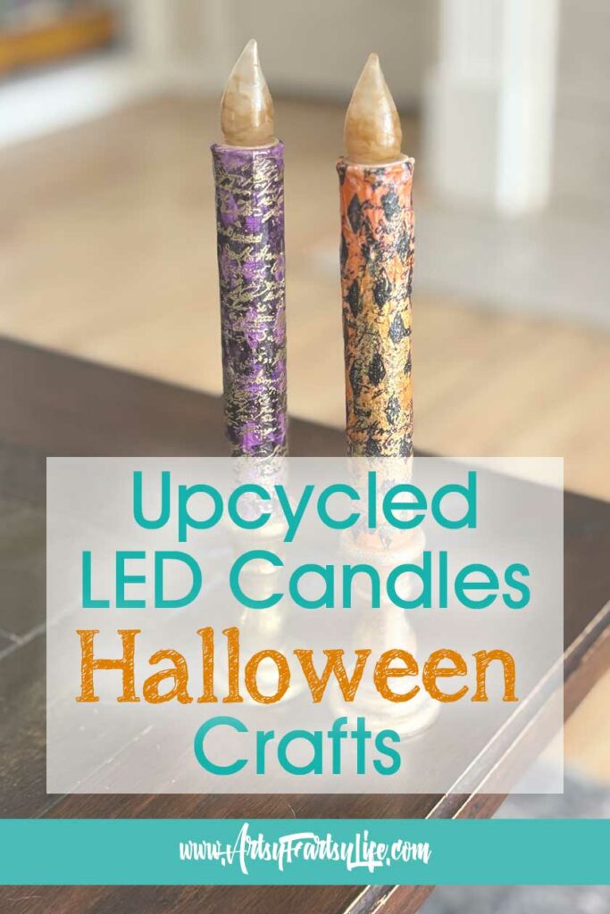 How to Transform Cheap Faux Candles into Spooky Season Showstoppers How to Transform Cheap Faux Candles into Spooky Season Showstoppers