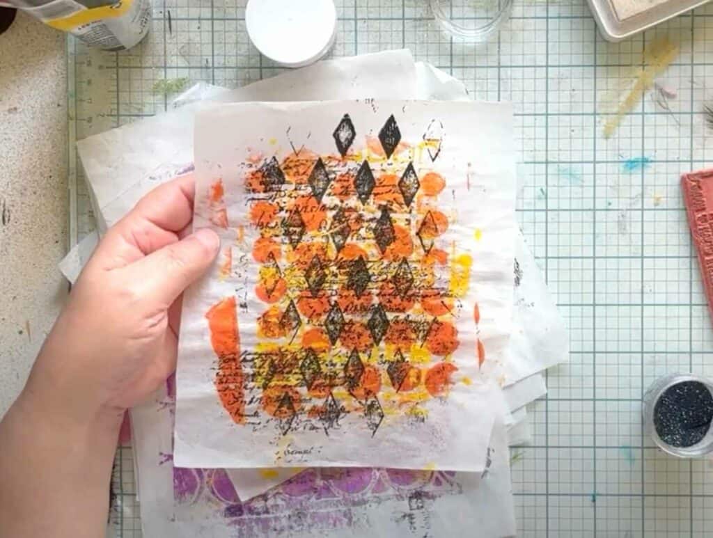 Haunted & Embossed: Adding Wicked Cool Texture to Halloween Tissue Paper Backgrounds Haunted & Embossed: Adding Wicked Cool Texture to Halloween Tissue Paper Backgrounds