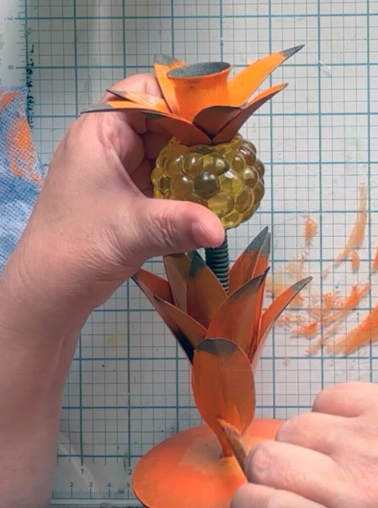DIY Fall Candle Holder – Thrift Store Upcycle Magic
