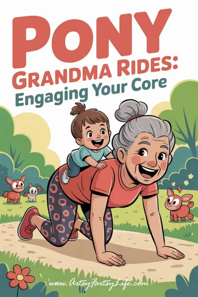 3. Pony Grandma Rides: Engaging Your Core, Arms, AND Your Inner Child 3. Pony Grandma Rides: Engaging Your Core, Arms, AND Your Inner Child