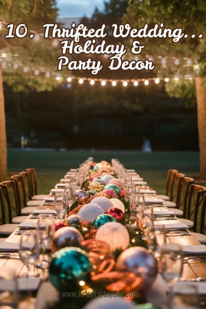 10. Holiday & Party Decor For Wedding Decorations 10. Holiday & Party Decor For Wedding Decorations