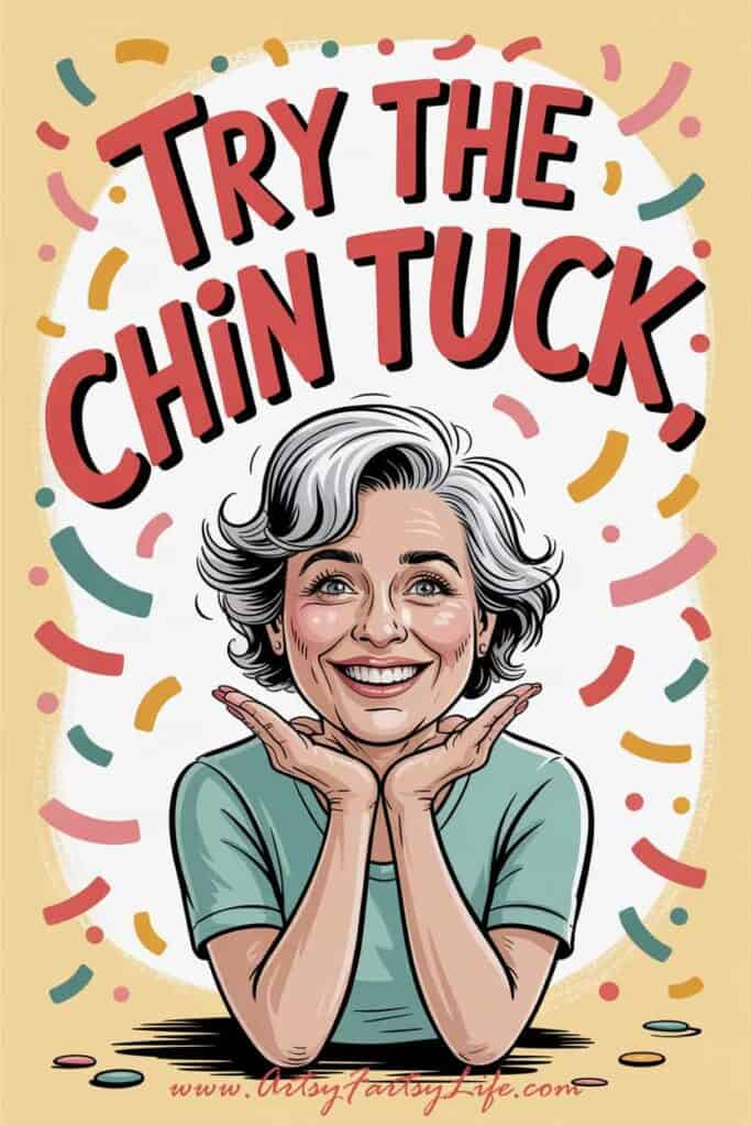 10. Try the “Chin Tuck”—A Mini Move That Makes a Big Difference 10. Try the “Chin Tuck”—A Mini Move That Makes a Big Difference