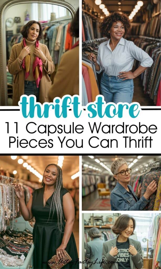 11 Capsule Wardrobe Pieces You Can Totally Thrift