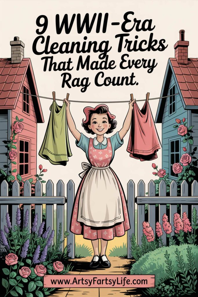 9 WWII-Era Cleaning Tricks That Made Every Rag Count 9 WWII-Era Cleaning Tricks That Made Every Rag Count