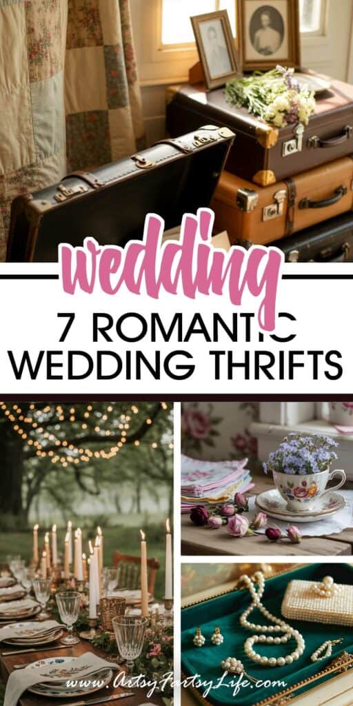 7 Ways To Thrift Your Way To A Romantic Cottagecore Wedding