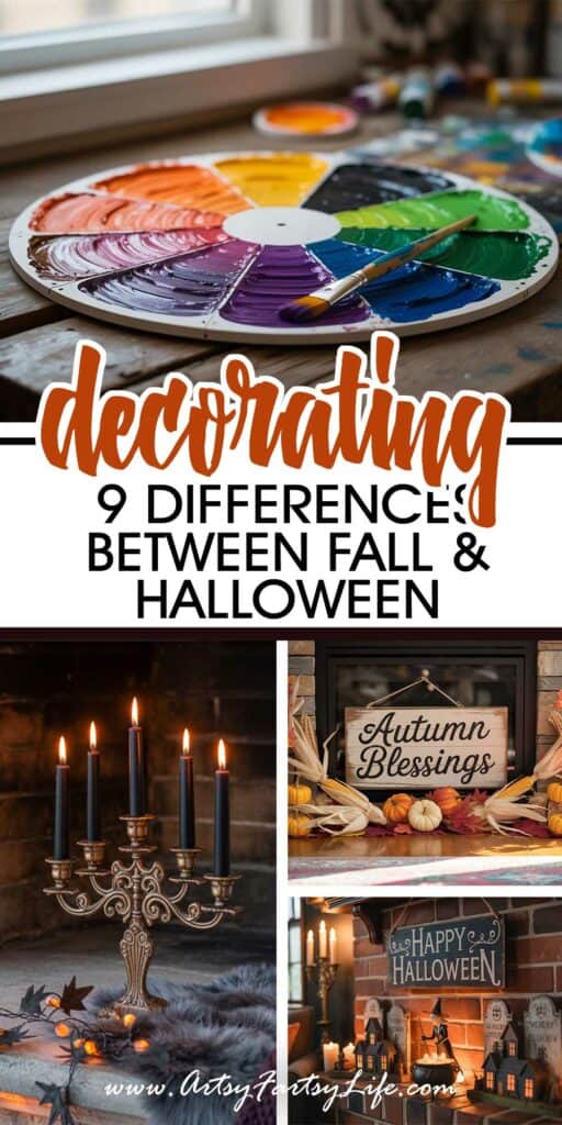 9 Differences Between Halloween and Fall Decorating