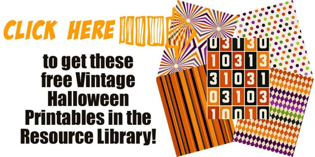 Retro Halloween Paper Backgrounds – Print & Create for Free! Retro Halloween Paper Backgrounds – Print & Create for Free!
