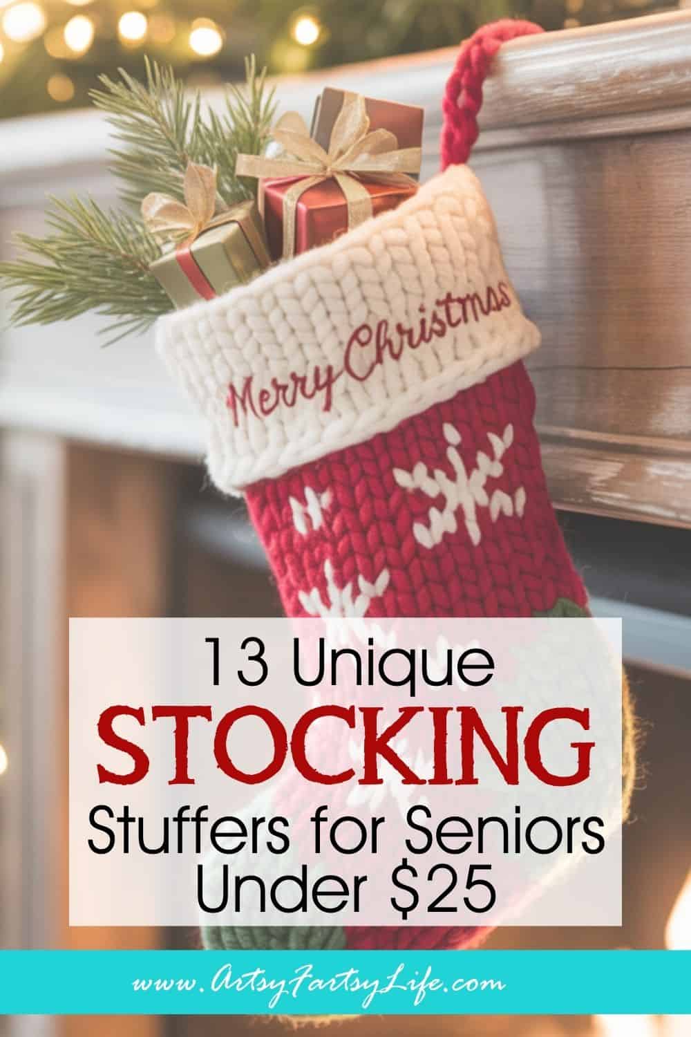 13 Unique Stocking Stuffers for Seniors They’ll Actually Love (Under $25!)