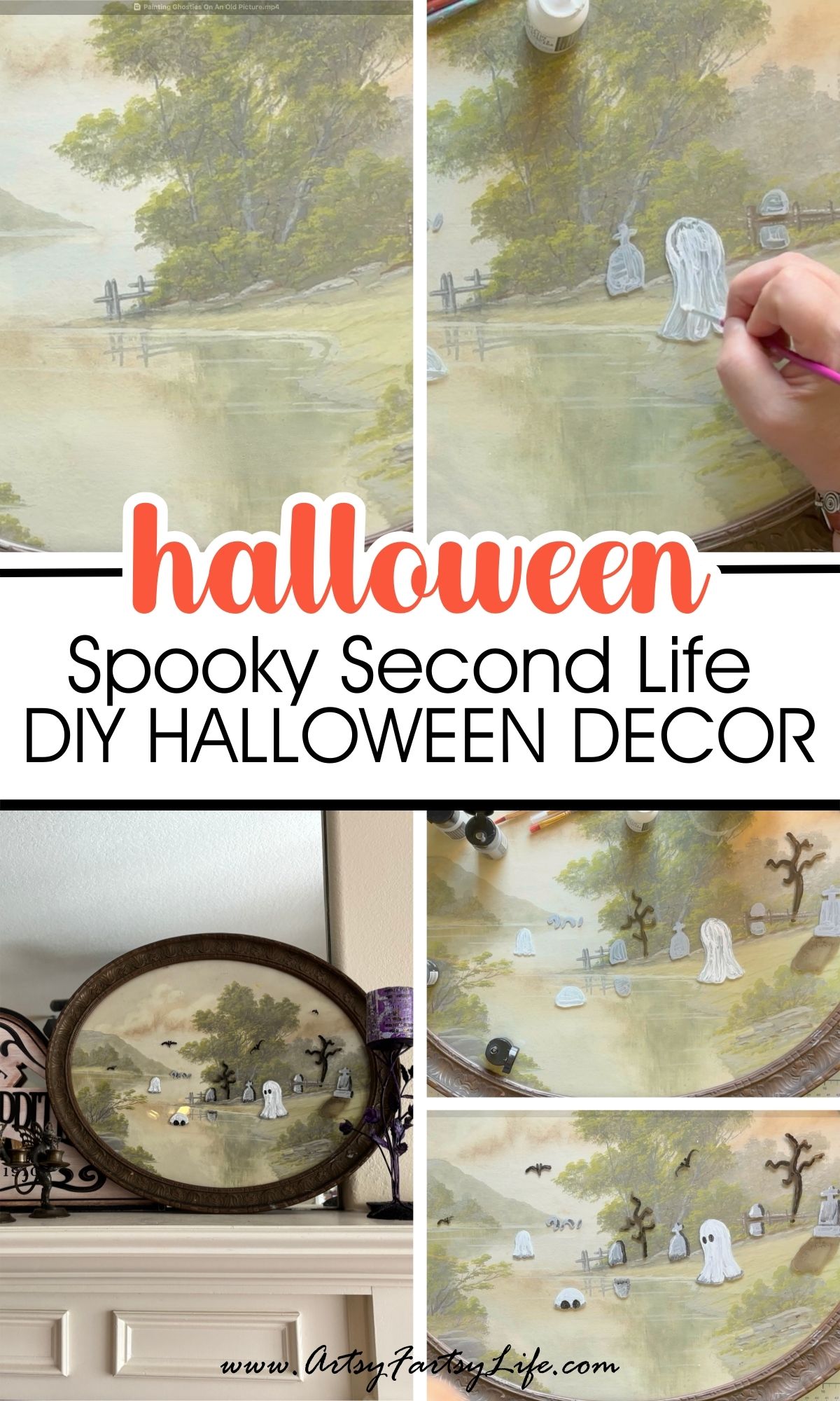 Old Art Gets a Spooky Second Life – Ghostly Glam for Halloween