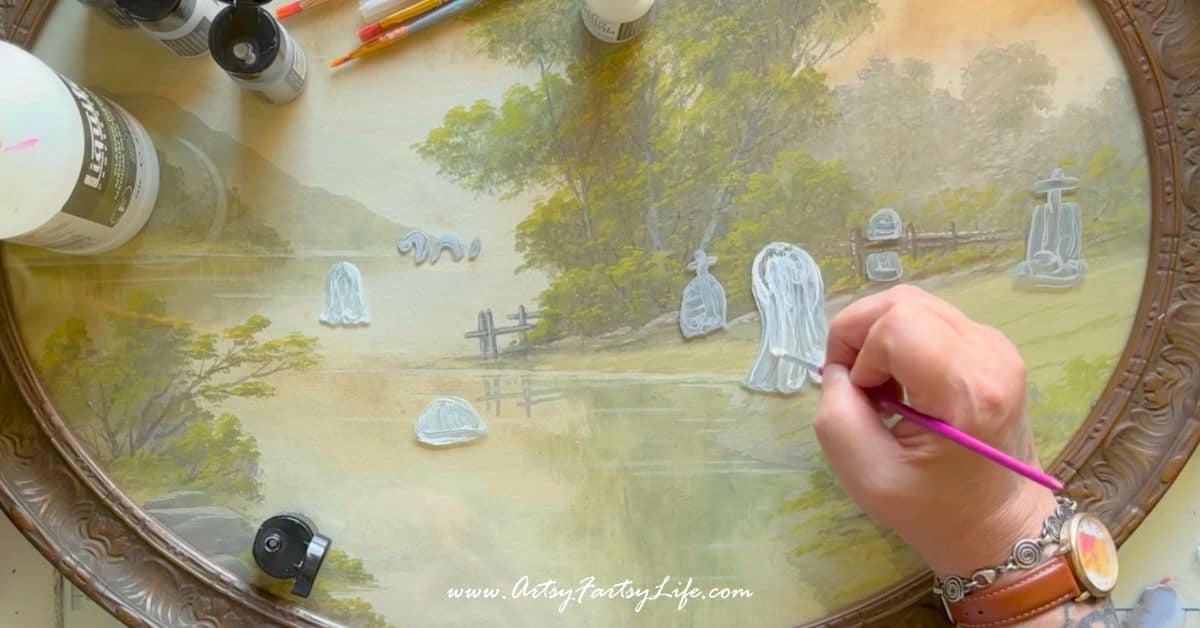 Old Art Gets a Spooky Second Life – Ghostly Glam for Halloween