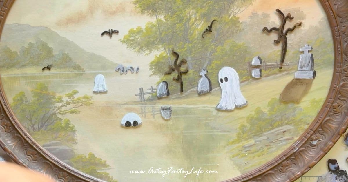 Old Art Gets a Spooky Second Life – Ghostly Glam for Halloween