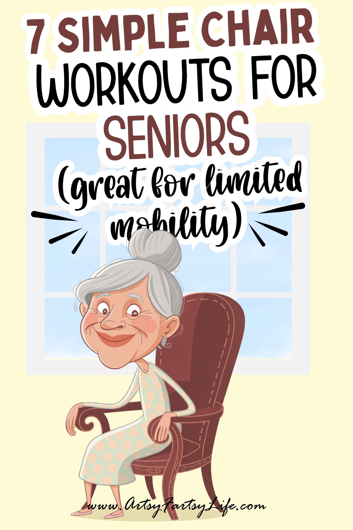 7 Simple Chair Workouts for Seniors (Great for Limited Mobility) 7 Simple Chair Workouts for Seniors (Great for Limited Mobility)