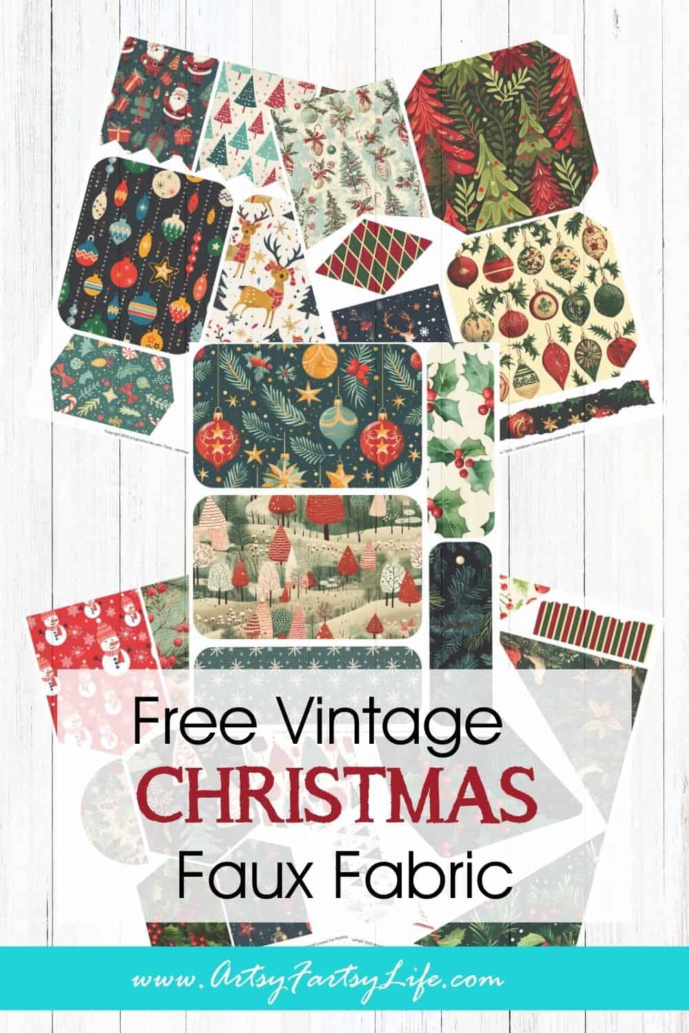 There’s just something magical about Christmas crafting, isn’t there? The twinkle of fairy lights, the scent of cinnamon and pine, and the cozy nostalgia that comes with every paper scrap and ribbon. If you're anything like me, the joy of junk journaling becomes even more special during the holidays—and that’s why I created these Cozy Christmas Faux Fabric Printables!