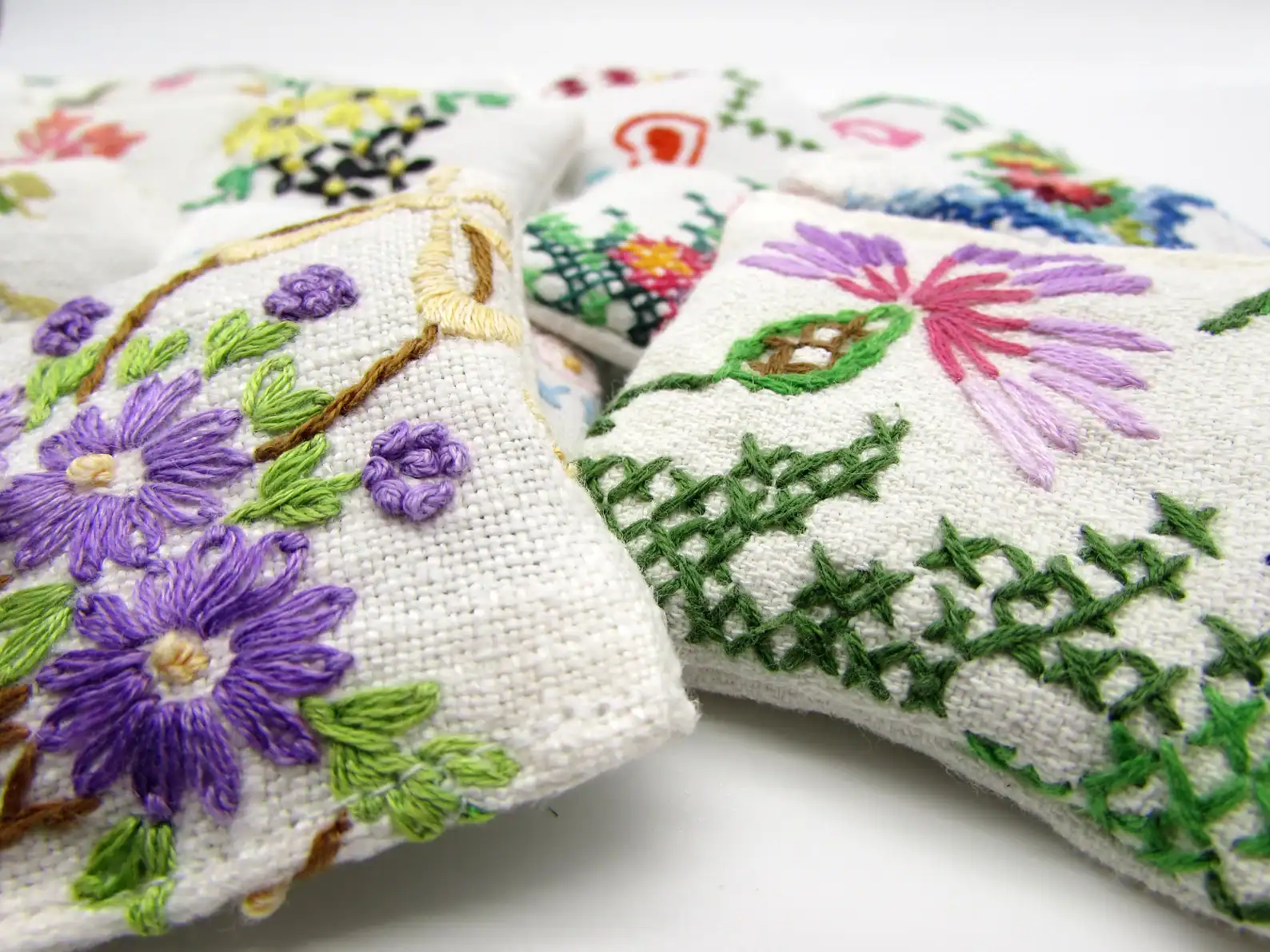 3 Dried Lavender Sachets
