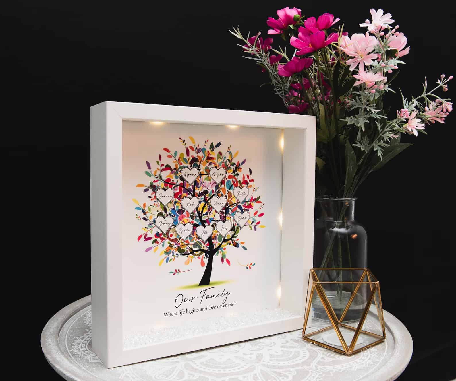 Personalised Family tree frame