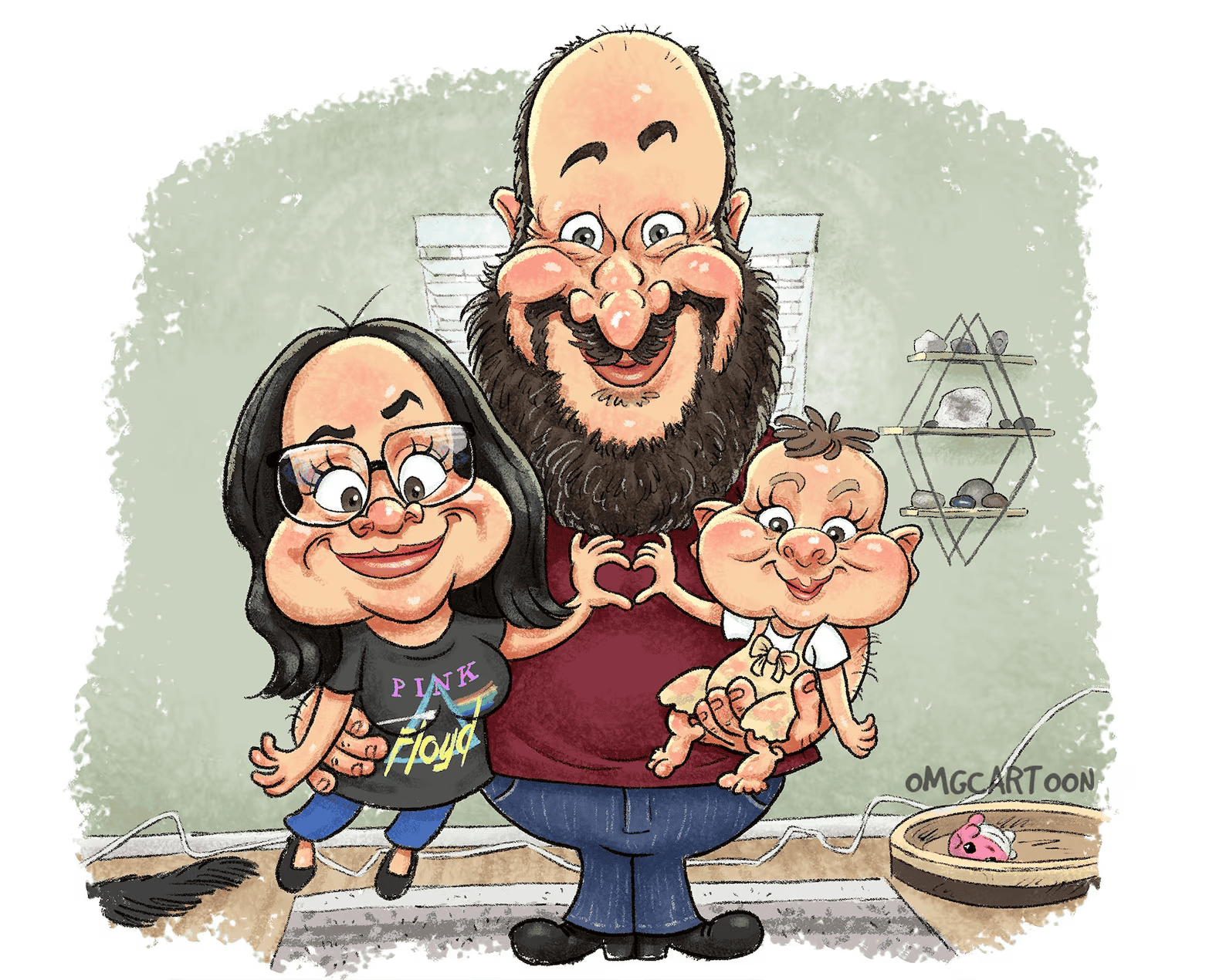 Custom Funny Caricature