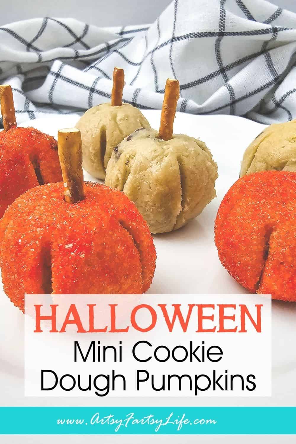 Cookie Dough Pumpkins – Adorable No-Bake Halloween Treats