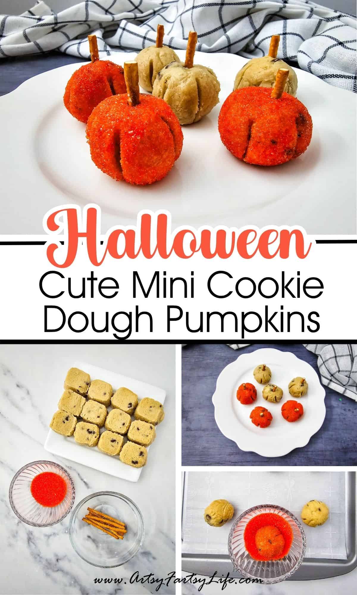 Cookie Dough Pumpkins – Adorable No-Bake Halloween Treats